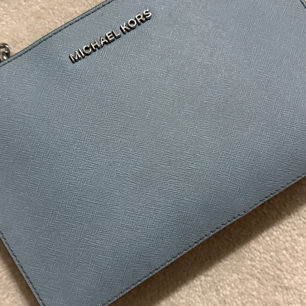 Michael kors purse blue cross body bag - Picture 3 of 6